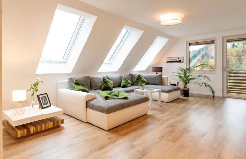 Hausach Apartment | Loft mit Whirlpool & Fass-Sauna im Schwarzwald
