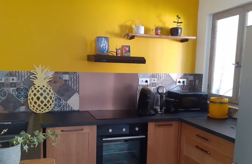 Sauvian House | Modern Loft with Garden & Free Parking Near the Beach