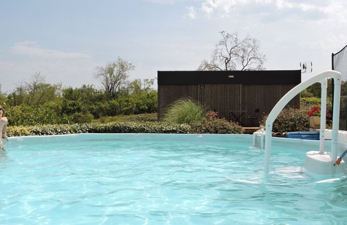 Vinezac Ski Chalet | Cozy Loft with Pool and Views of the Ardèche Hills
