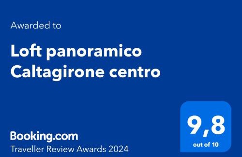 Caltagirone Apartment | Panoramic Loft in Caltagirone: 10/10 Guest Rated Escape