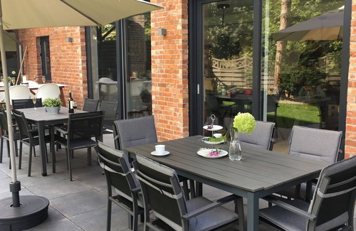 Bad Muender am Deister House | LOFTHOF: Modern XXL Retreat with Billiards and Pool