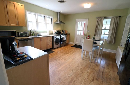 Princeton Condo | Elegant Lofty Home with Spa in Downtown Princeton