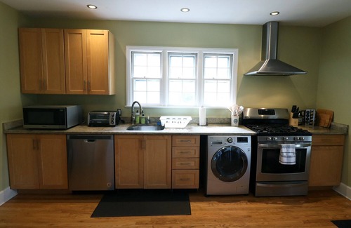 Princeton Condo | Elegant Lofty Home with Spa in Downtown Princeton