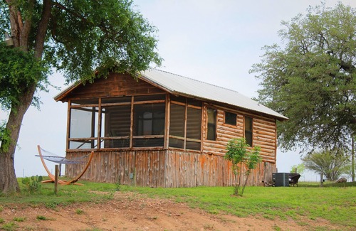 Prairie Lea Cabin | Cozy Log Cabin 1 at Son's Blue River Camp with Pool & Spa