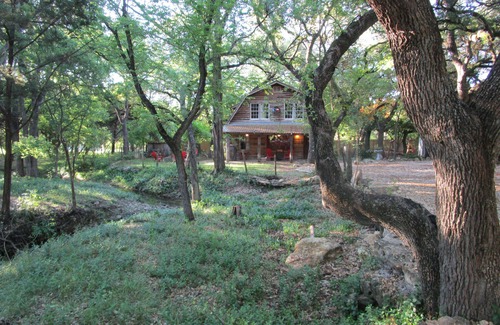Wimberley House | Pet-Friendly Log Cabin Retreat with River Access & Pool