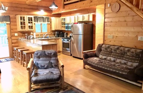 Babcock Cabin | Serene Necedah Log Cabin Retreat by Lake Petenwell