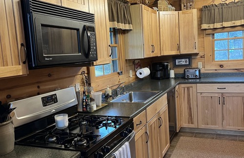 Colebrook Ski Chalet | Cozy Log Cabin Chalet with Mountain Views & Trail Access