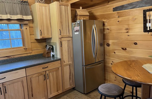 Colebrook Ski Chalet | Cozy Log Cabin Chalet with Mountain Views & Trail Access