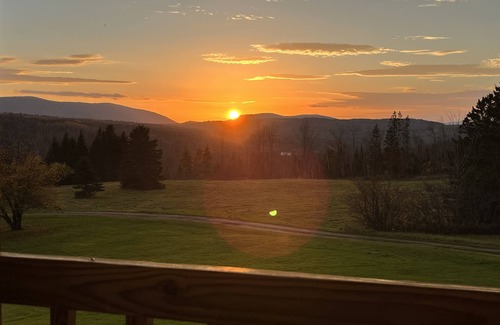 Colebrook Ski Chalet | Cozy Log Cabin Chalet with Mountain Views & Trail Access