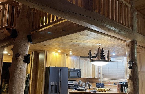 Springerville Cabin | Escape to a Cozy Log Cabin with Fireplace near Showlow AZ