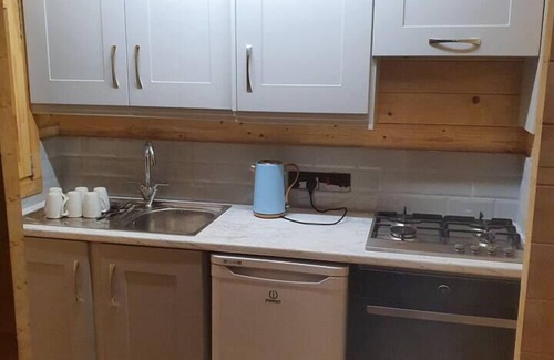 Garrykennedy Cabin | Cozy Lakefront Log Cabin with Kitchen & Pet-Friendly Perks