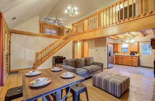 Waller Cabin | Log Cabin Retreat with Pool, Trampoline, and more!