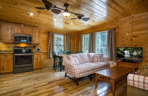 Pisgah Forest House | Pet-Friendly Eagles Nest: 2 Bed, 2 Bath with Breakfast