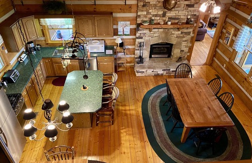 Hays Cabin | Scenic Log Cabin with Breathtaking Views & Pet-Friendly Stay