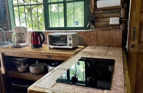 Desamparaditos Cabin | Pet-Friendly Log Cabin Retreat in Lush Jungle Setting