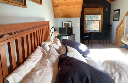 Whatcom County House | Idyllic Log Home with Ocean View and Pool Amenities