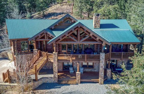 Pagosa Springs House | Cozy Log Home in Pagosa Springs with Breathtaking Views