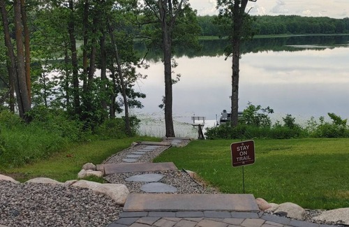 Walker House | Beautiful Log Home with Pool on Private Lake Retreat