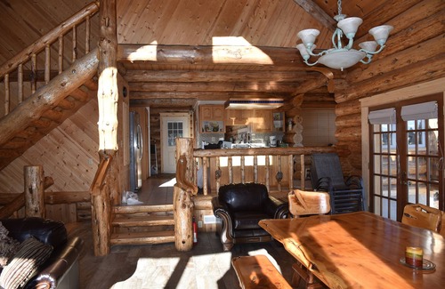 Sunriver Cabin | Scenic Log Home on the Deschutes River - Rated 9.8/10