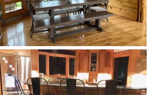 Saint Mary Cabin | Log Lodge: Private Pool, Game Room & WiFi - Perfect Getaway