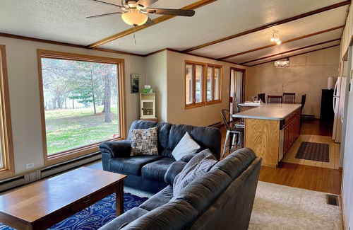 Cohasset Cabin | Idyllic Log Cabin by the Mississippi with Pet-Friendly Amenities