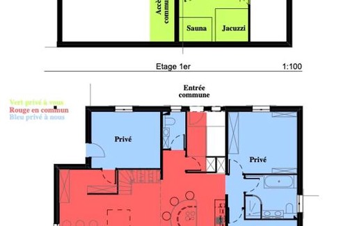 Granges House | Independent Floor Stay with Ocean View and Spa Amenities