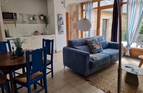 Saint-Quay-Perros Cottage | Scenic Country Retreat with Ocean View in Perros Guirec