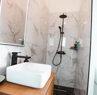 Grand Bois Apartment | Relax at La Kaz en Tôle with Pool & Ocean View, Rated 9.8
