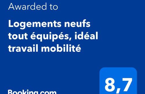 Le Creusot Apartment | Modern Work-Friendly Accommodations for Mobile Travelers