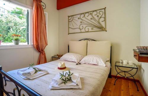 Longos Apartment | Elegant Loggos Panoramic Views Electra for Families