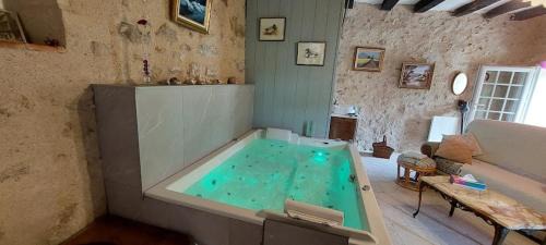 Bauge House | Relax at Logis des Fées: Spa, Pool & Garden Retreat
