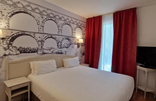 Beaucaire Hotel | Cosy Logis VIGNES BLANCHES*** with Restaurant & Ocean View