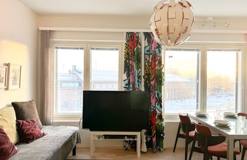 Rovaniemi Apartment | Loimu City Suite with Sauna by BookLapland