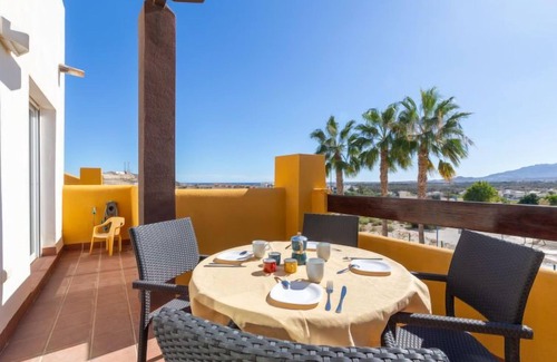 Vera Apartment | Beachfront Retreat at Lomas del Mar V by Interhome