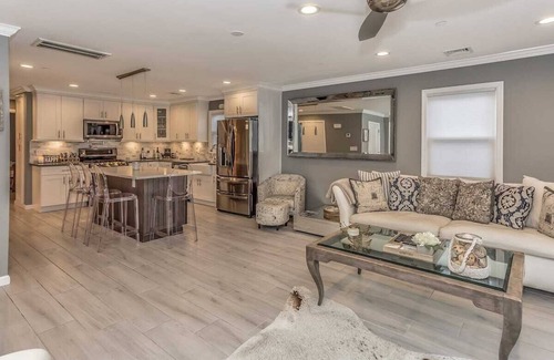 Long Beach House | Beachfront Oasis: Steps to Shore with Ocean View & Spa