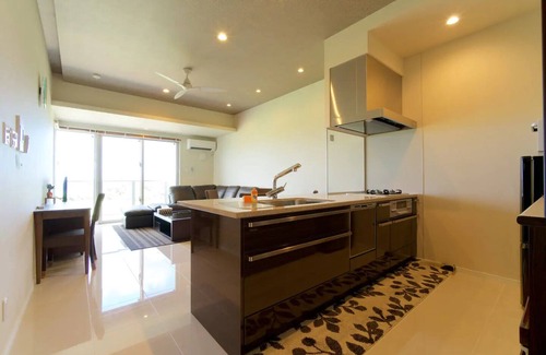 Maeda Condo | Top-Rated Longvacation Okinawa 201: Family-Friendly Retreat