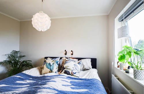 Torslanda House | Look forward to a wonderful vacation in this appealing vacation home with fitness equipment and saun