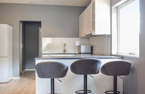 Nedstrand Apartment | Experience an Active Getaway in Tysvær's Modern Retreat