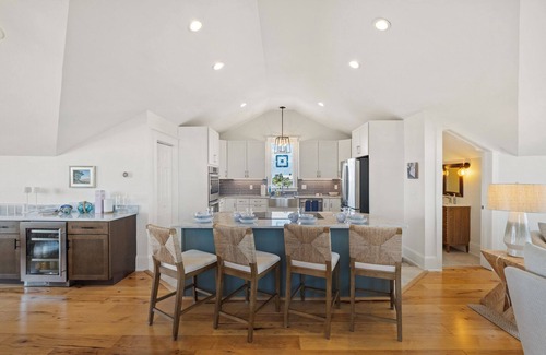 Cape Fear Station House | Discover Two Views: Oceanfront Bliss in Bald Head Island