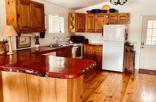 East Baldwin House | Pet-Friendly Retreat at Loon Cottage on Sand Pond