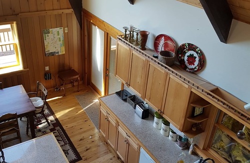 Chester Shores Ski Chalet | Charming Loon Lake Chalet with Ocean View, Steps to Beach