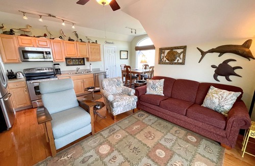 Ocracoke Condo | Top-Rated Loon's Loft: Centrally Located Condo with Pool