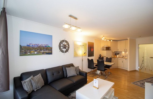 Duhnen Apartment | Beachside Comfort at Lord Nelson App.317: Pool & Spa Access