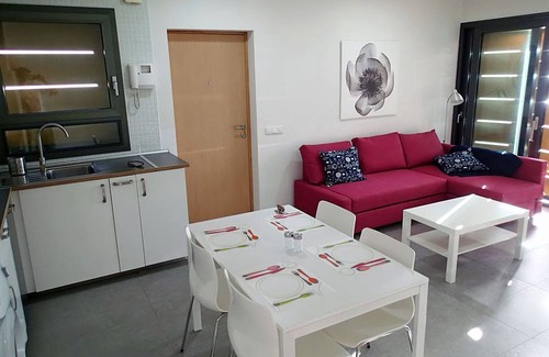 El Medano Apartment | Beachfront Attic Retreat at Los Balos 29 with Ocean View