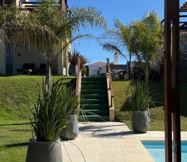 Punta del Diablo Apartment | Inviting Los Caracoles: Oceanfront Stay with Hot Tub