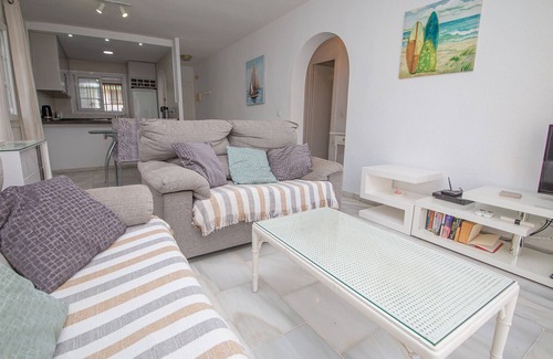 Castillo de Sabinillas Apartment | Experience Los Flamencos Apto C81 with Pool and Spa Access