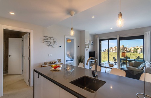 Ayamonte Apartment | Top-Rated Los Flamencos: Ocean View & Spa at Haraganes Beach