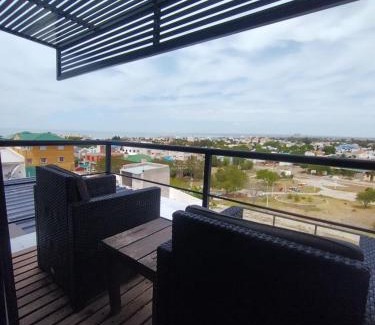 Las Grutas Apartment | Relax at Los Miradores del Terrado with a Hot Tub Retreat