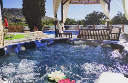 Alcaucin Cabin | Los Naranjos: Oceanfront Oasis with Pool & Pet-Friendly Perks