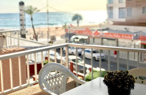 Benidorm Apartment | Los Ranchos Blueline: Ocean View, Spa & Perfectly Rated Stay